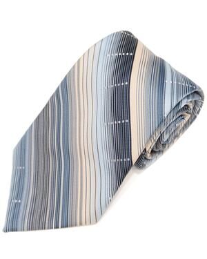 Vintage Retro J. Riggins Blue 60's 70's Polyester Necktie Neck Tie
